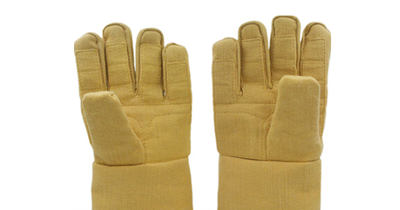Guantes Kevlar resistentes al calor 丨 Five Fingers con refuerzo no tejido 丨 GP51