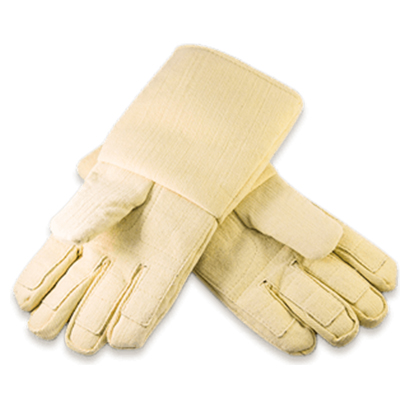 Guantes resistentes al calor de Kevlar.